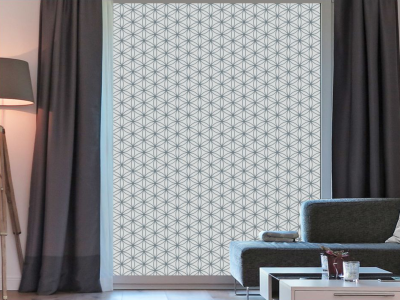 Sichtschutzfolie Lebensblume 10 | Druck Wunschfarbe