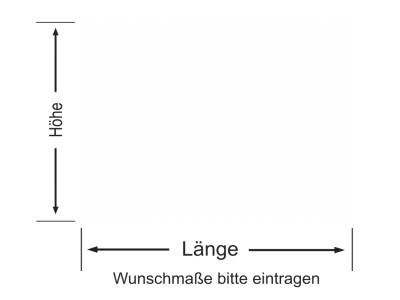 Sichtschutzfolie in Musselinglas Optik mit Lebensblume in 5 cm