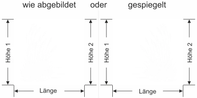 Fensterfolie Schilfgras am Uferrand Ansicht Ausrichtung mit Farbauswahl und Anleitung zur Größenberechnung - Vorschlag 2