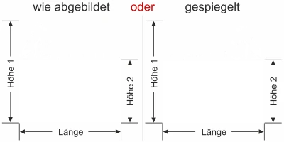 Fensterfolie Sichtschutz mit Tieren und Wunschtext - Ansicht Farbauswahl