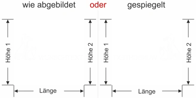 Fensterfolie Sichtschutz mit Tieren und Wunschtext - Ansicht Farbauswahl