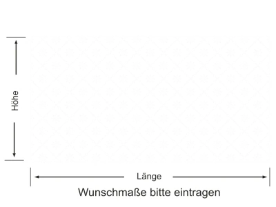 Sichtschutzfolie in Musselinglas Optik