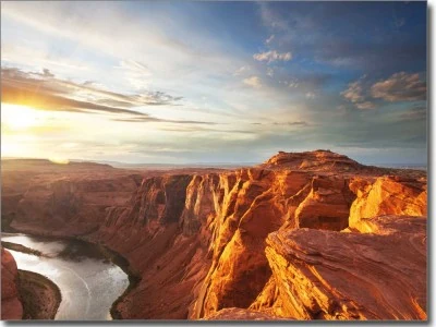 Glasbild Grand Canyon