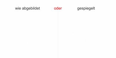 Fenstertattoo Kompass - Ansicht Farbauswahl