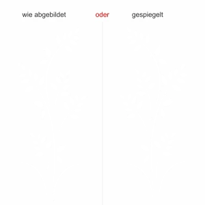 Glasdesign Kunstvoller Blätterzweig - Ansicht Ausrichtung und Farbauswahl
