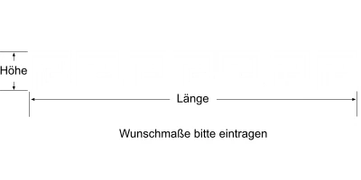 Durchlaufschutz für Glas Griechische Bordüre - Ansicht Farbauswahl