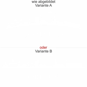 Glasaufkleber Dortmund - Glastattoo mit Dortmunder Skyline - Ansicht Ausrichtung mit Farbauswahl und Variante
