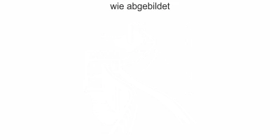 Glasdekor Chinesische Mauer - Ansicht Ausrichtung und Farbauswahl