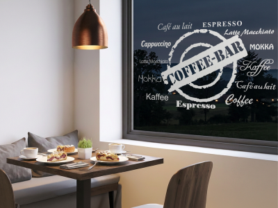 Glasdekor Coffee Bar