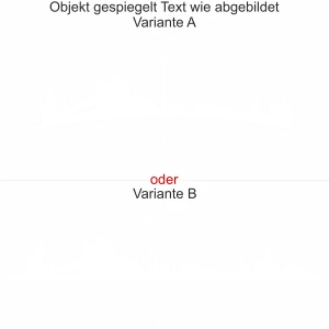 - Ansicht Ausrichtung mit Farbauswahl und Variante