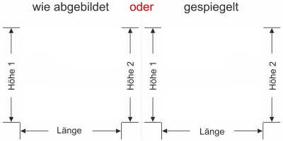 Glasdekorfolie Tierarztpraxis - Ansicht Farbauswahl