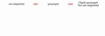 Glassticker Windrose - Ansicht Farbauswahl