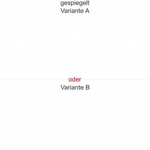 Glassticker Nürnberg - Ansicht Farbauswahl