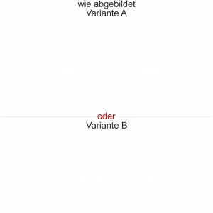 Glasdesign Stuttgart - Ansicht Ausrichtung mit Farbauswahl und Variante