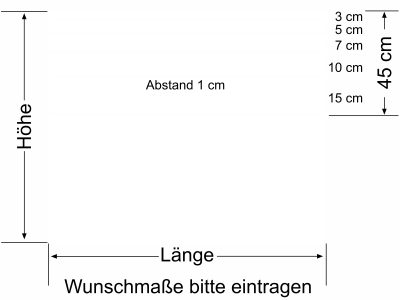 Folie für Fenster mit Streifen