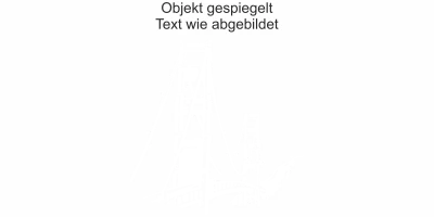Glassticker Golden Gate Bridge - Ansicht Ausrichtung und Farbauswahl