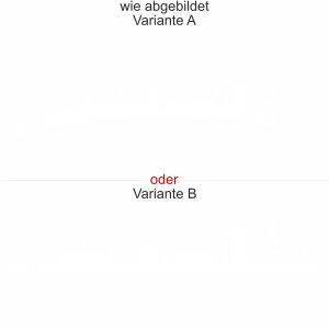 Glassticker Hamburg - Ansicht Ausrichtung mit Farbauswahl und Variante