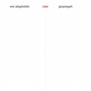 Glastattoo Bambus und Zen Steine - Ansicht Ausrichtung mit Farbauswahl