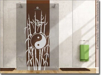 Glastattoo im Asia Style