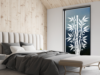 Glastattoo Bambusstrauch - Ansicht Farbauswahl