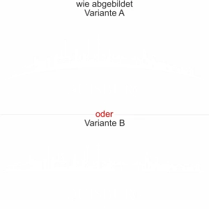 Glastattoo Duisburg Skyline - Ansicht Ausrichtung mit Farbauswahl und Variante