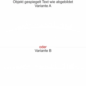 Glastattoo Duisburg Skyline - Ansicht Ausrichtung mit Farbauswahl und Variante