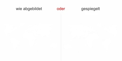 Fenster dekorieren Fernweh - Ansicht Ausrichtung und Farbauswahl