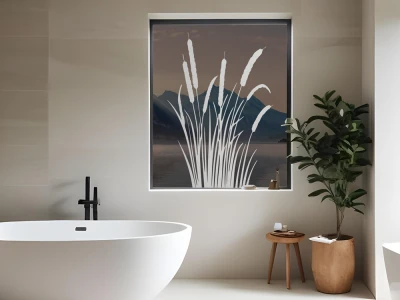 Glastattoo Kolbenschilf