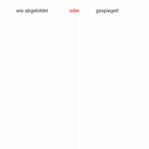Glastattoo Schlankes Ziergrasmotiv - Ansicht Ausrichtung mit Farbauswahl