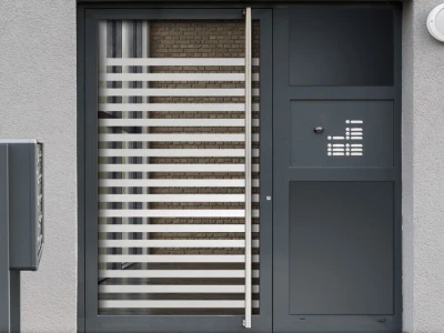 Glastürfolie Streifen 5/5 cm