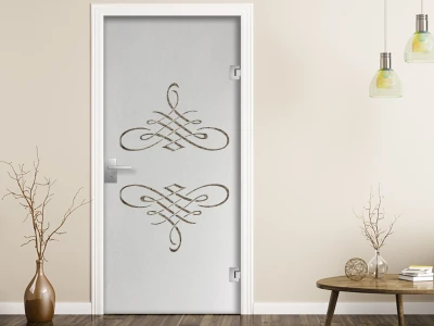 Glastür Sichtschutzfolie für Fenster Klassik