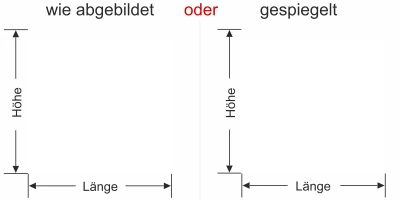 Glastür Sichtschutzfolie Griechische Bordüre