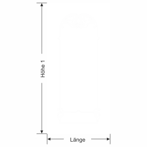 Glastür Sichtschutzfolie Jugendstil- Ansicht Ausrichtung und Farbauswahl