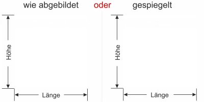 Glastür Sichtschutzfolie Mäanderband