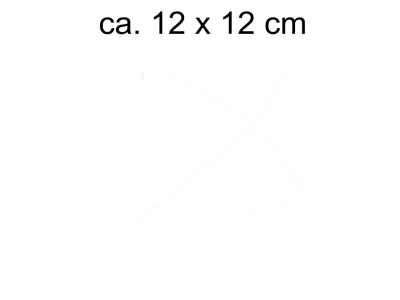 Glastür Sichtschutzfolie Polygone