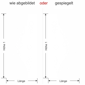 Glastür Sichtschutzfolie Wasserperlen - Ansicht Farbauswahl