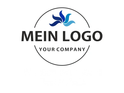 Ihr Logo mit Wunschtext