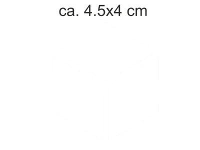 Milchglasfolie Geometrische WürfelMilchglasfolie Geometrische Würfel  - Ansicht Farbauswahl und Anleitung zur Größenberechnung