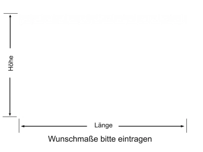 Milchglasfolie Griechische Bordüre - Ansicht Farbauswahl und Anleitung zur Größenberechnung