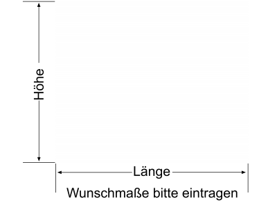 Milchglasfolie Streifen 1/0,5