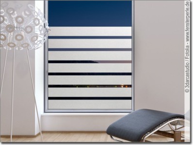 Milchglasfolie Streifen 10/3