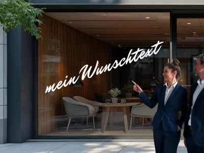 Personalisierte Schaufensterbeschriftung | 7