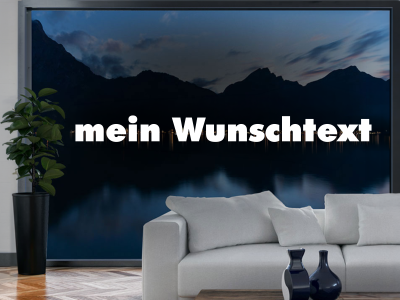 Personalisierter Fensteraufkleber | 24