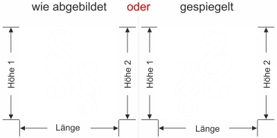 - Ansicht Ausrichtung mit Farbauswahl Vorschlag 2