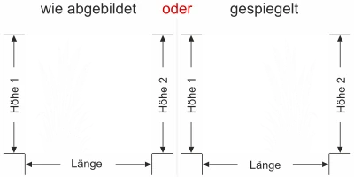 Sichtschutz Fensterfolie Pampasgrasmotiv
