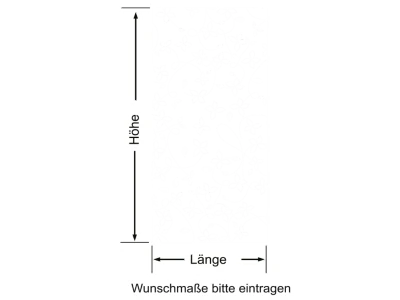 Sichtschutzfolie Blütenzauber - Ansicht Farbauswahl