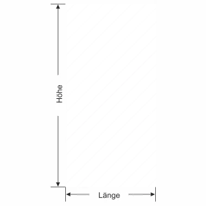 Sichtschutzfolie Gewerbe Diagonalstreifen 10/1 - Ansicht Farbauswahl und Anleitung zur Größenberechnung