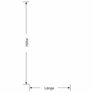 Sichtschutzfolie Gewerbe Linienmosaik - Ansicht Farbauswahl und Anleitung zur Größenberechnung