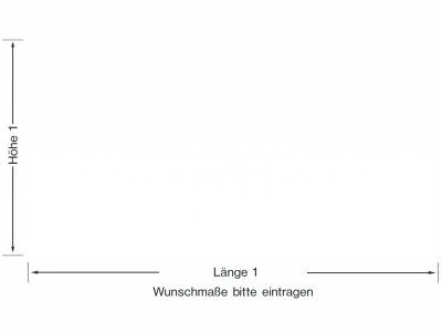 Sichtschutzfolie Gewerbe Punktmatrix