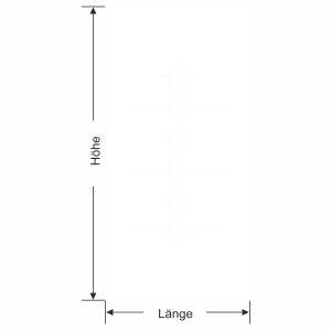 Sichtschutzfolie Gewerbe Quadratmuster - Ansicht Farbauswahl, Ausrichtung und Anleitung zur Größenberechnung